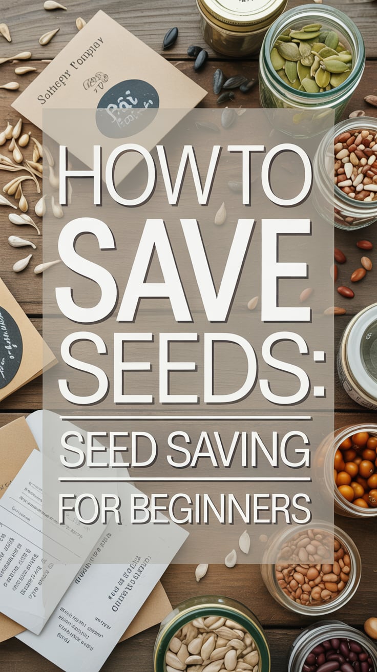 How to Save Seeds: Seed Saving for Beginners