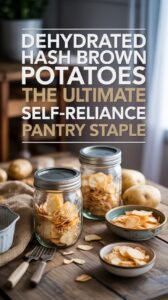 Dehydrated Hash Brown Potatoes: The Ultimate Self-Reliance Pantry Staple