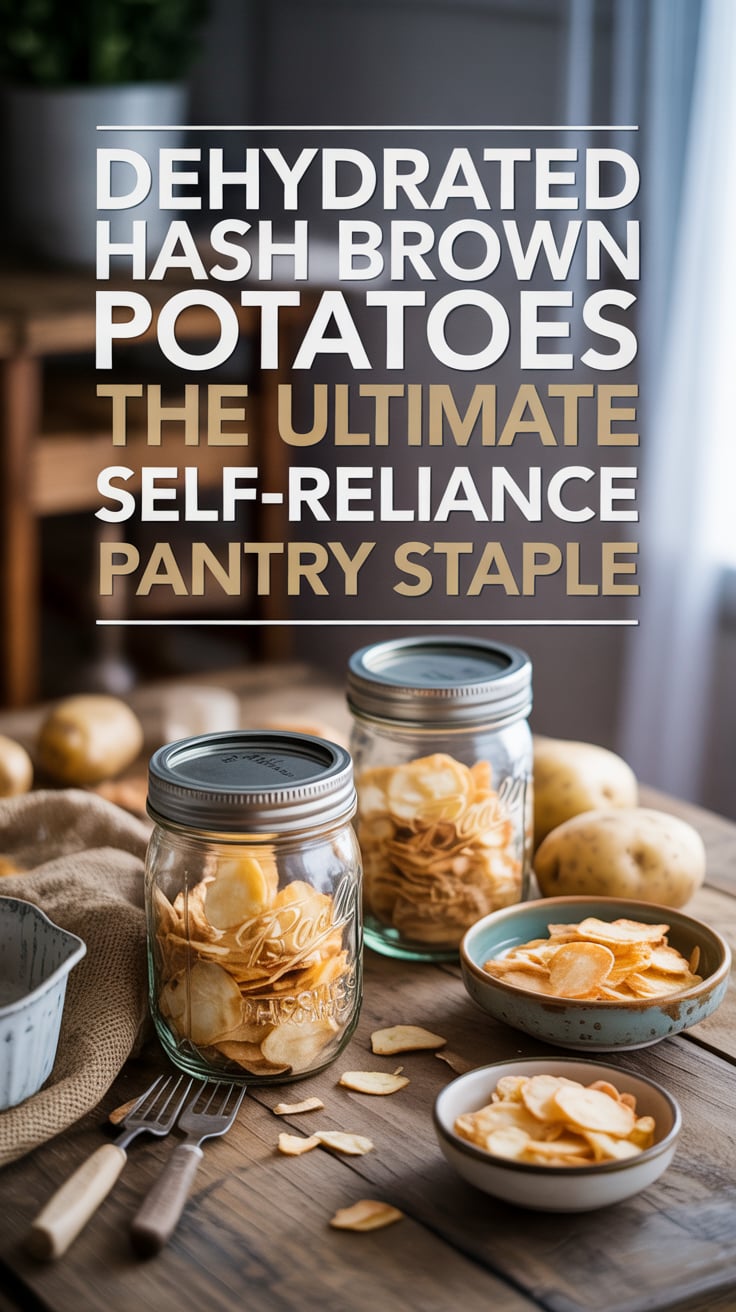 Dehydrated Hash Brown Potatoes: The Ultimate Self-Reliance Pantry Staple