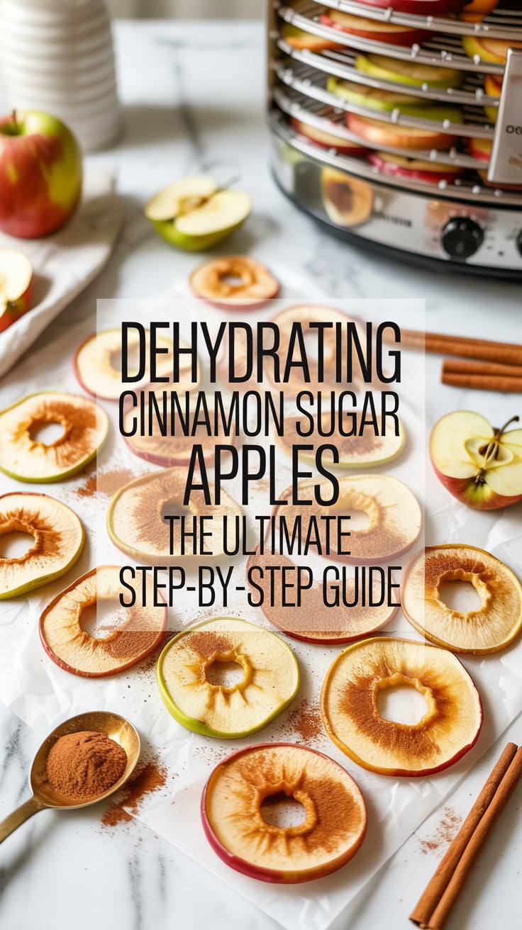 Dehydrating Cinnamon Sugar Apples: The Ultimate Step-by-Step Guide