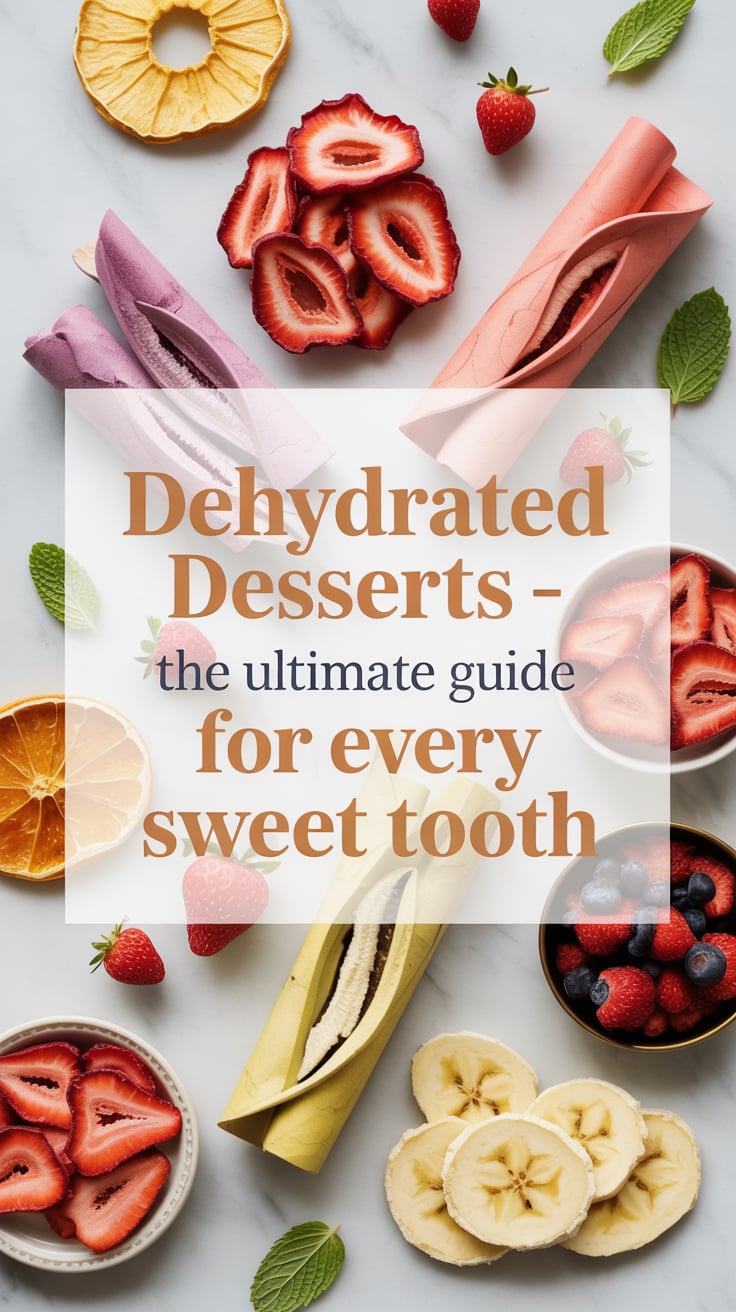 Dehydrated Desserts - The Ultimate Guide for Every Sweet Tooth