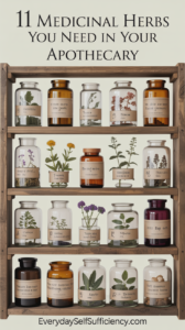 11 Medicinal Herbs You Need in Your Apothecary