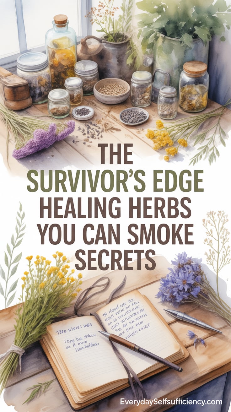Healing Herbs You Can Smoke: A Safe, Practical, and Science-Informed Guide
