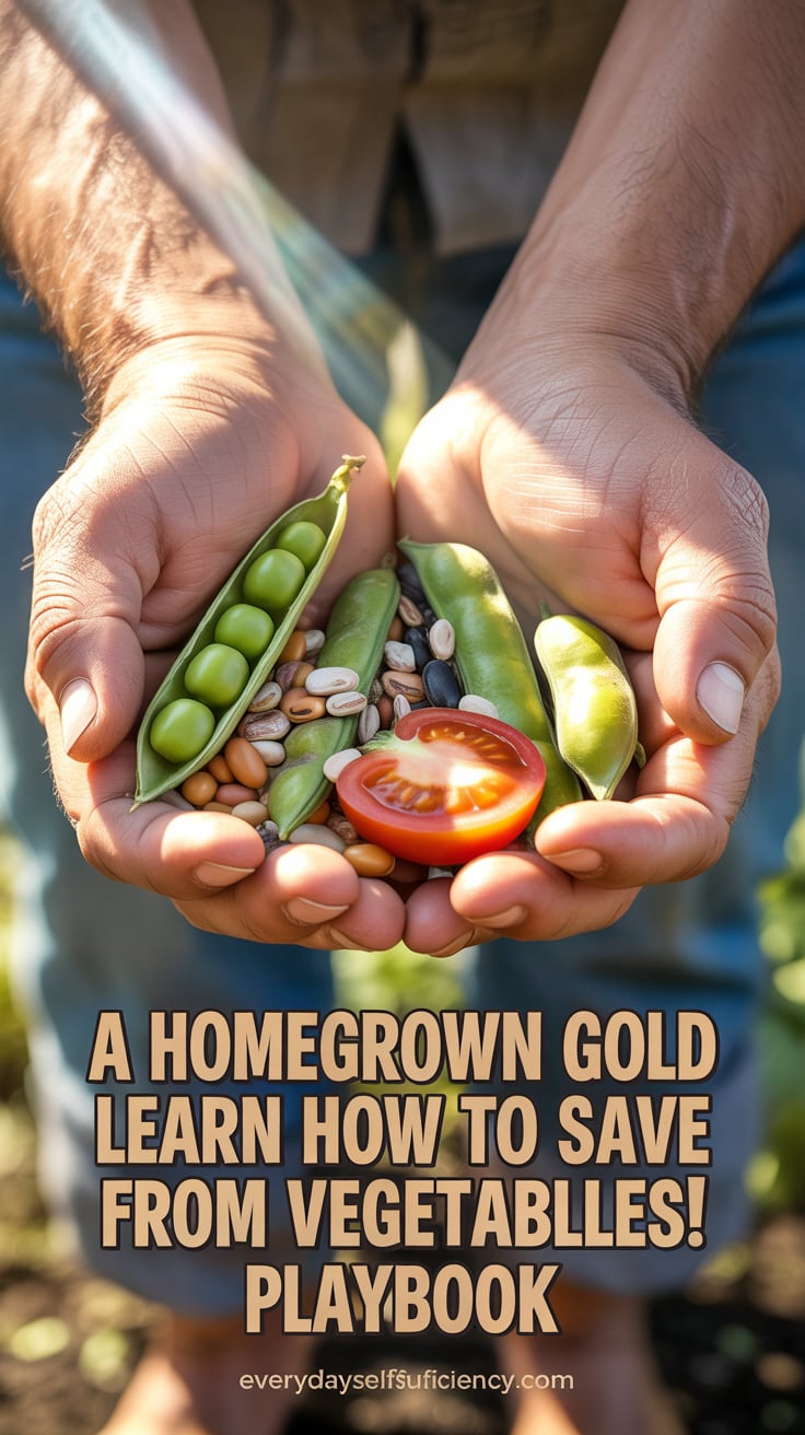 Learn how to save seeds from vegetables!