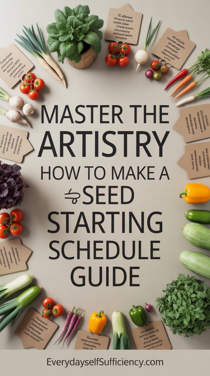 How to Make a Seed Starting Schedule