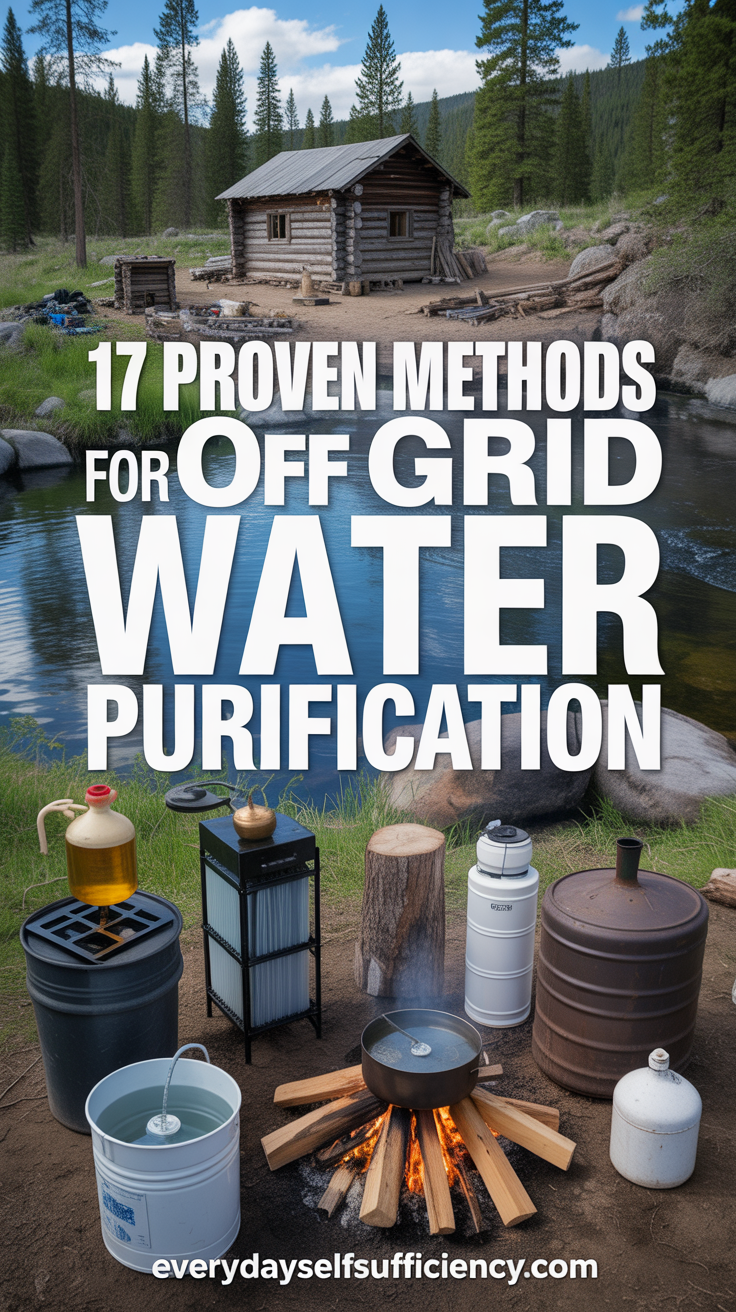 17 Proven Methods For Off Grid Water Purification