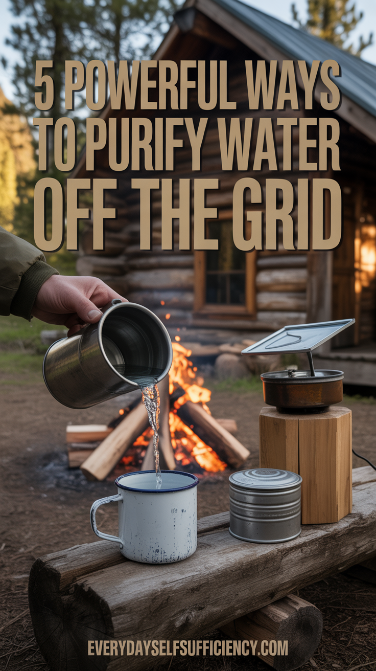 5 Powerful Ways to Purify Water Off the Grid