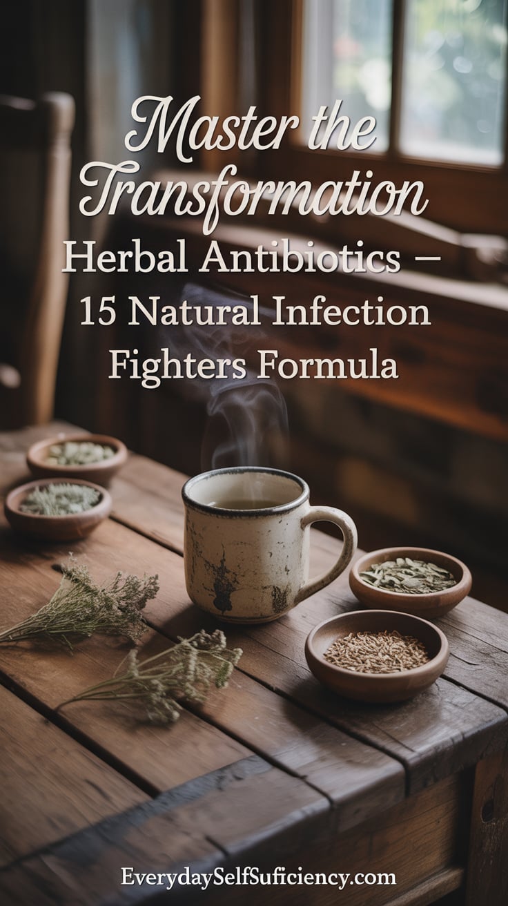 Herbal Antibiotics - 15 Natural Infection Fighters