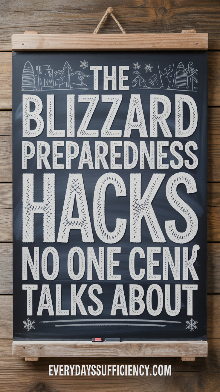 The Blizzard Preparedness Hacks No One Talks About