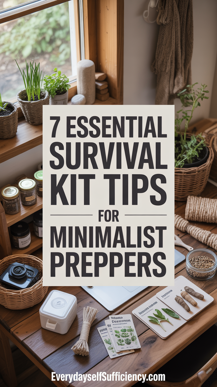 All of the above leverage the 7 Essential Survival Kit Tips for Minimalist Preppers so you remain light, mobile, and capable.