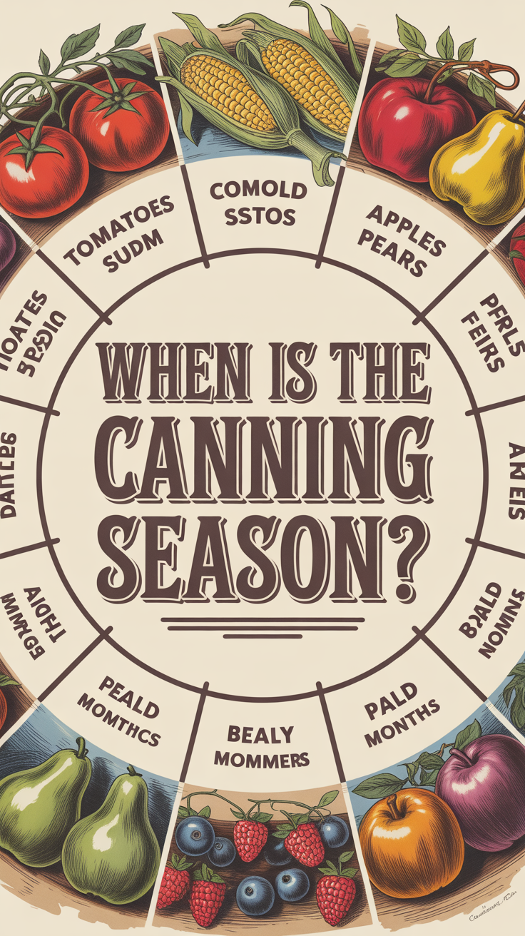 When Is the Canning Season?
