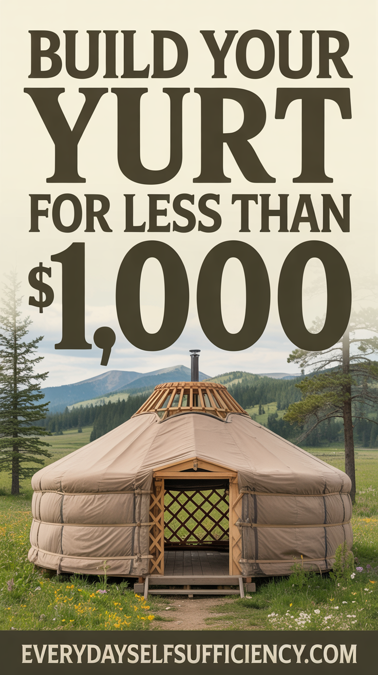 Build Your Yurt for Less Than $1,000