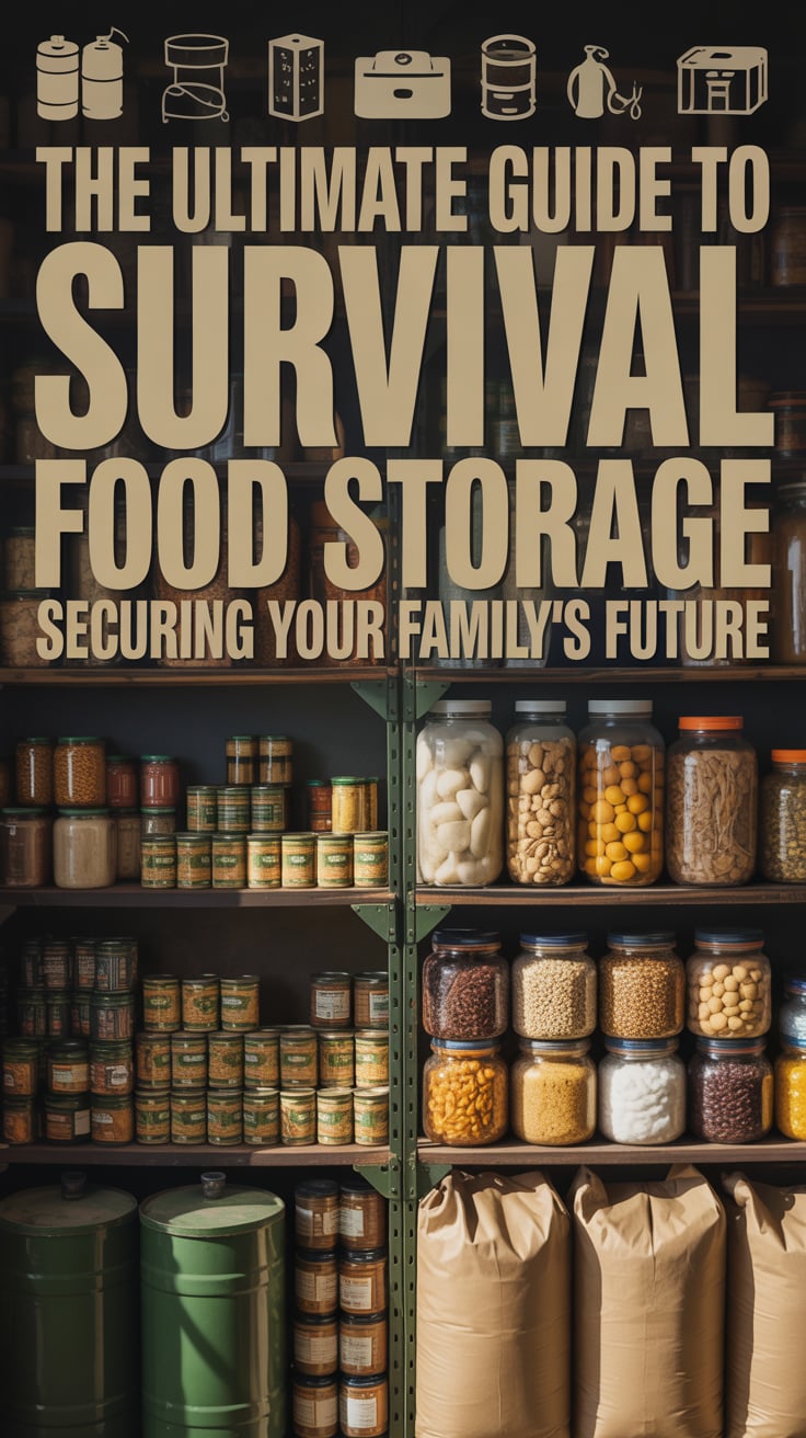 The Ultimate Guide to Survival Food Storage: Securing Your Family's Future