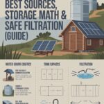 Off Grid Water Systems: Best Sources, Storage Math & Safe Filtration (Guide)