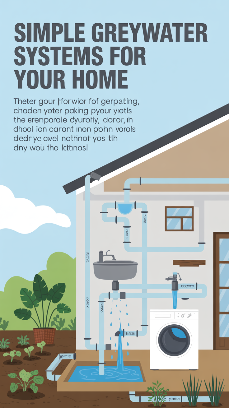 Simple Greywater Systems For Your Home