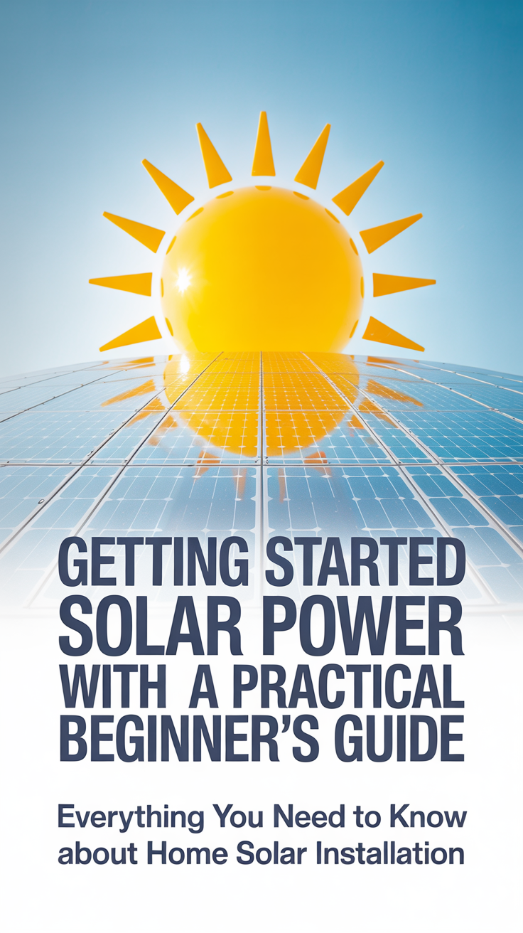 Getting Started With Solar Power: A Practical Beginner’s Guide