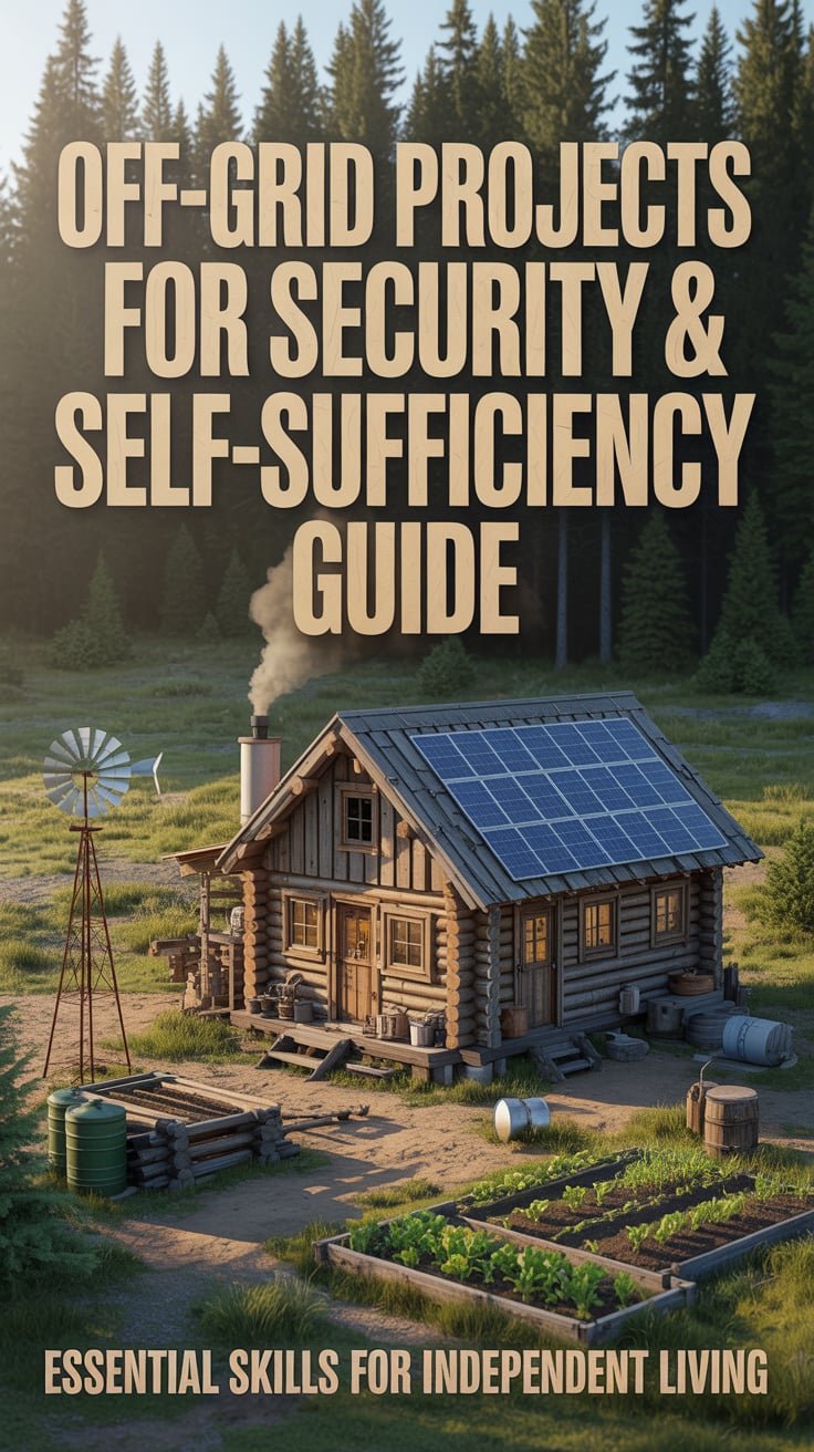 Off-Grid Projects for Security & Self-Sufficiency Guide
