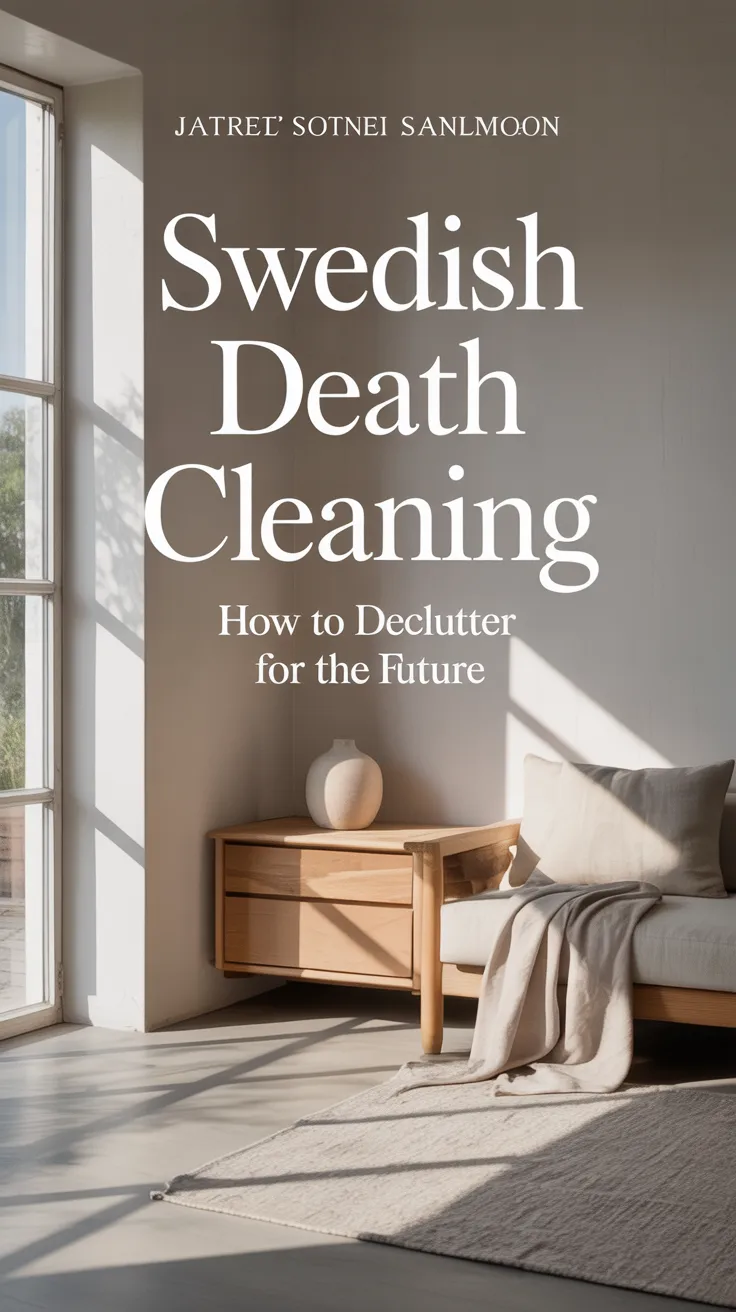 Swedish Death Cleaning: How to Declutter for the Future
