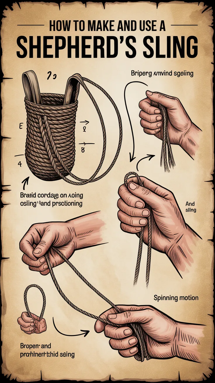 How to Make and Use a Shepherd’s Sling (Complete Guide for Accurate, Safe Throwing)