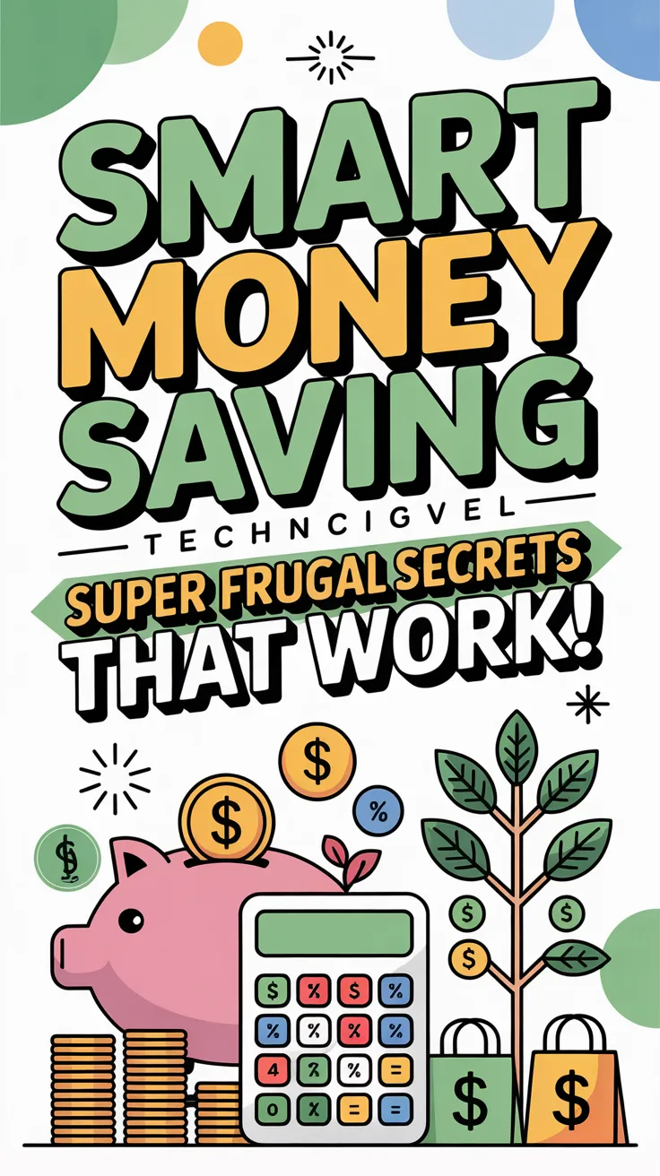Smart Money Saving Techniques: Super Frugal Secrets That Work!