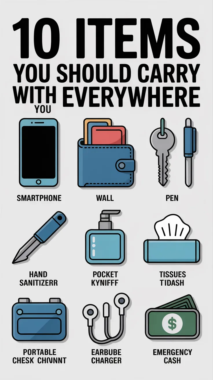 10 Items You Should Carry With You Everywhere (Everyday Readiness Checklist)