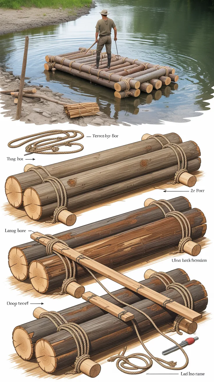 How to Build a Log Raft (Safe, Stable, and River-Ready)